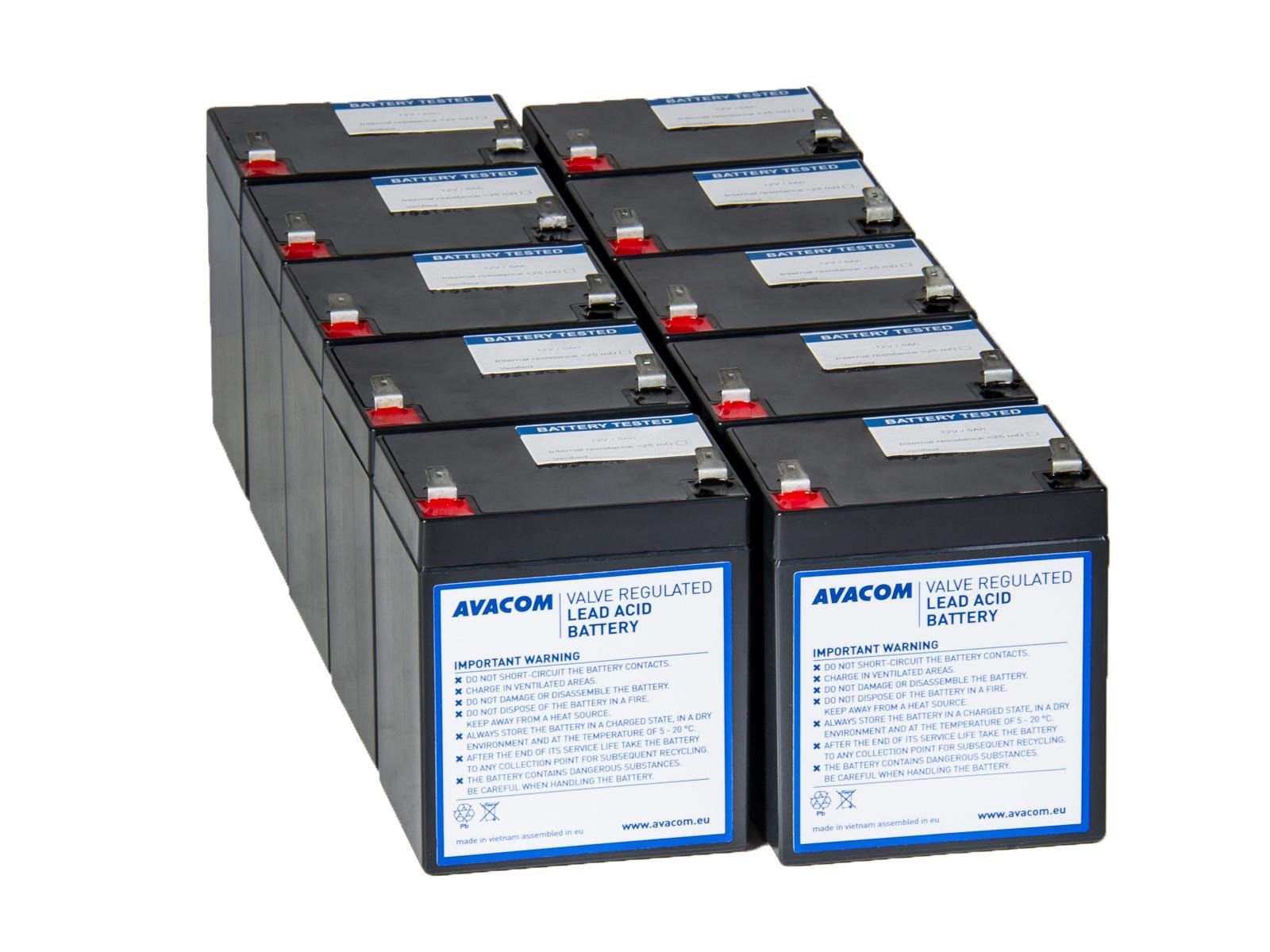 AVACOM Náhradní baterie AVA-RBP10-12050-KIT pro UPS HP