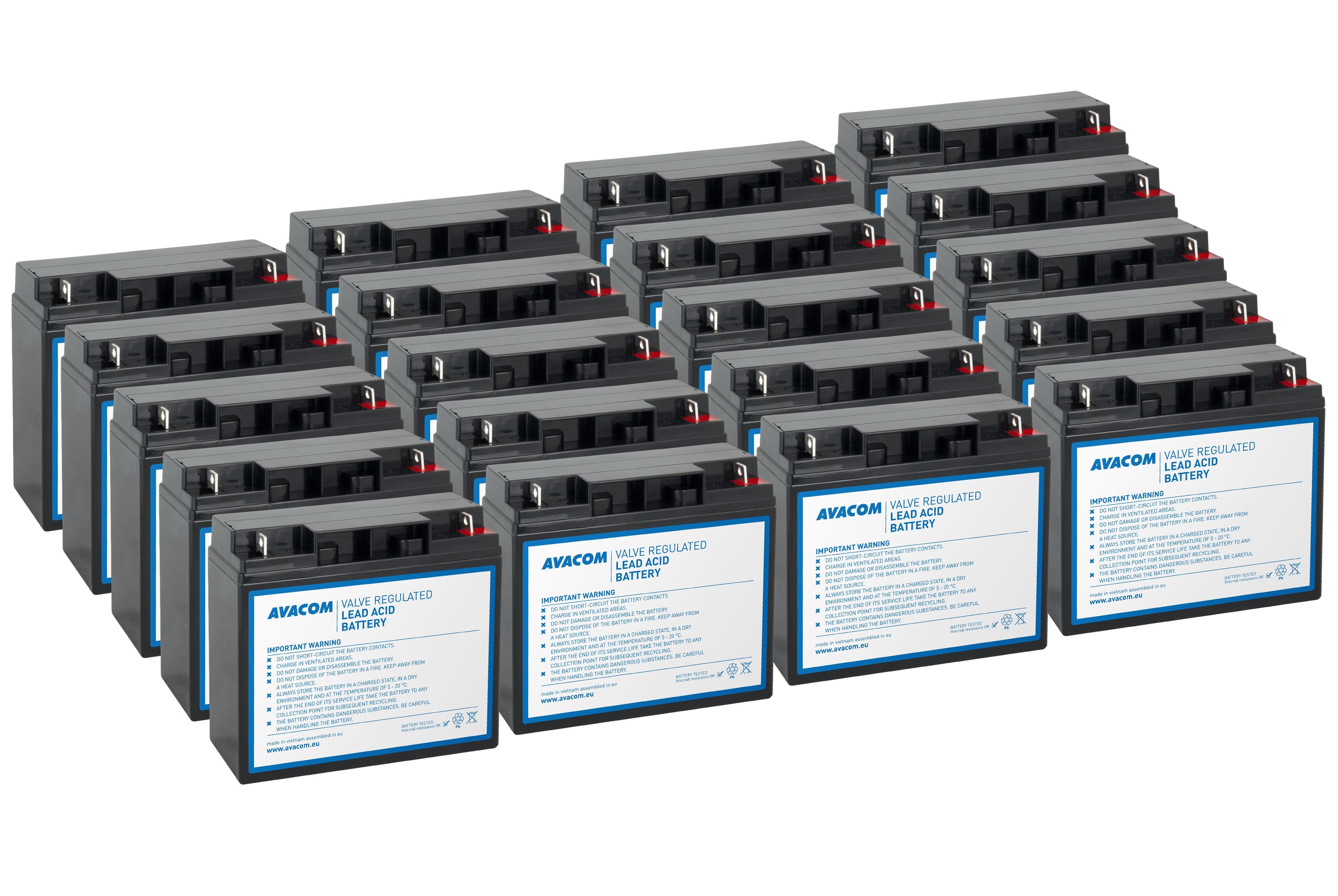 AVACOM Náhradní baterie AVA-RBP20-12180-KIT pro UPS AEG