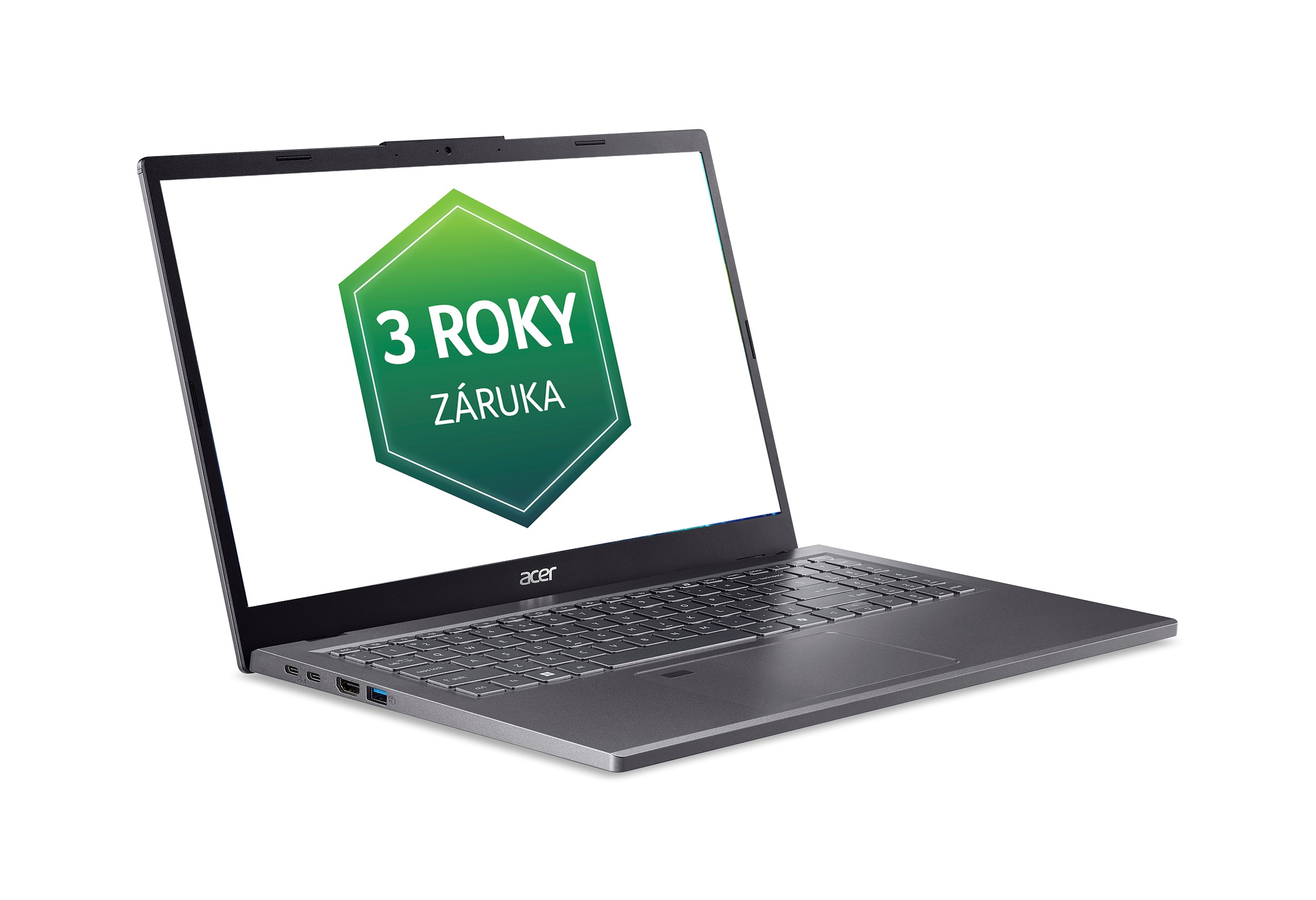 ACER NTB Aspire 15 (A15-61M-R7QD),R7-8840HS,15.6"FHD,16GB,1TB SSD,Radeon 780M,W11H,Gray