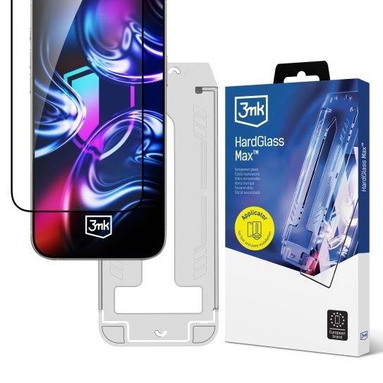 3mk tvrzené sklo HardGlass Max FrameFit pro Apple iPhone 17 Pro Max