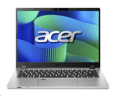ACER NTB TravelMate P2 14 (TMP214-56-TCO-32RF),Core3 100U,14" WUXGA,16GB,512GB,Intel,W11 Pro,Pure Silver