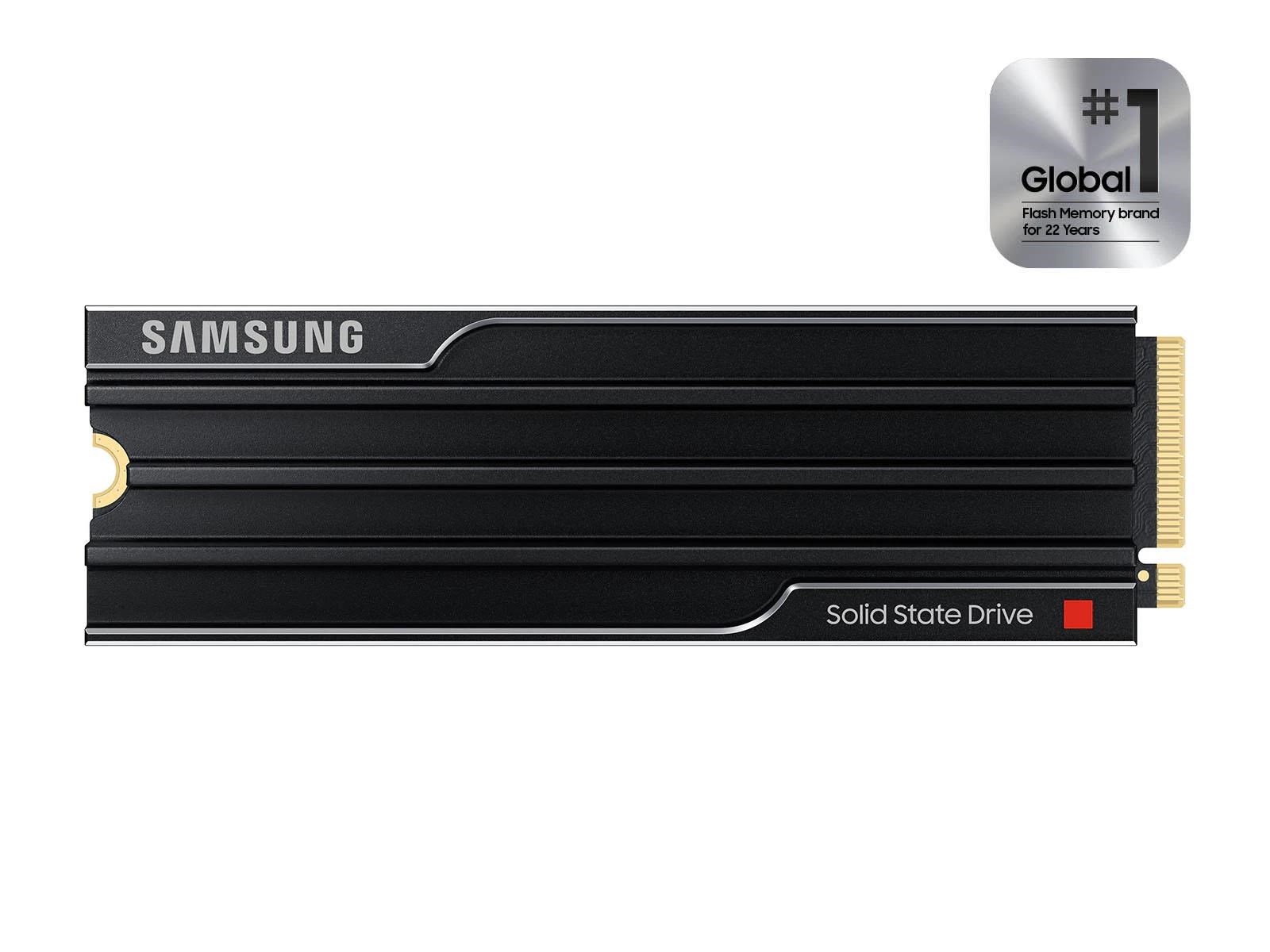 Samsung SSD 9100 PRO with Heatsink PCIe 5.0 NVMe M.2 SSD – 8 TB