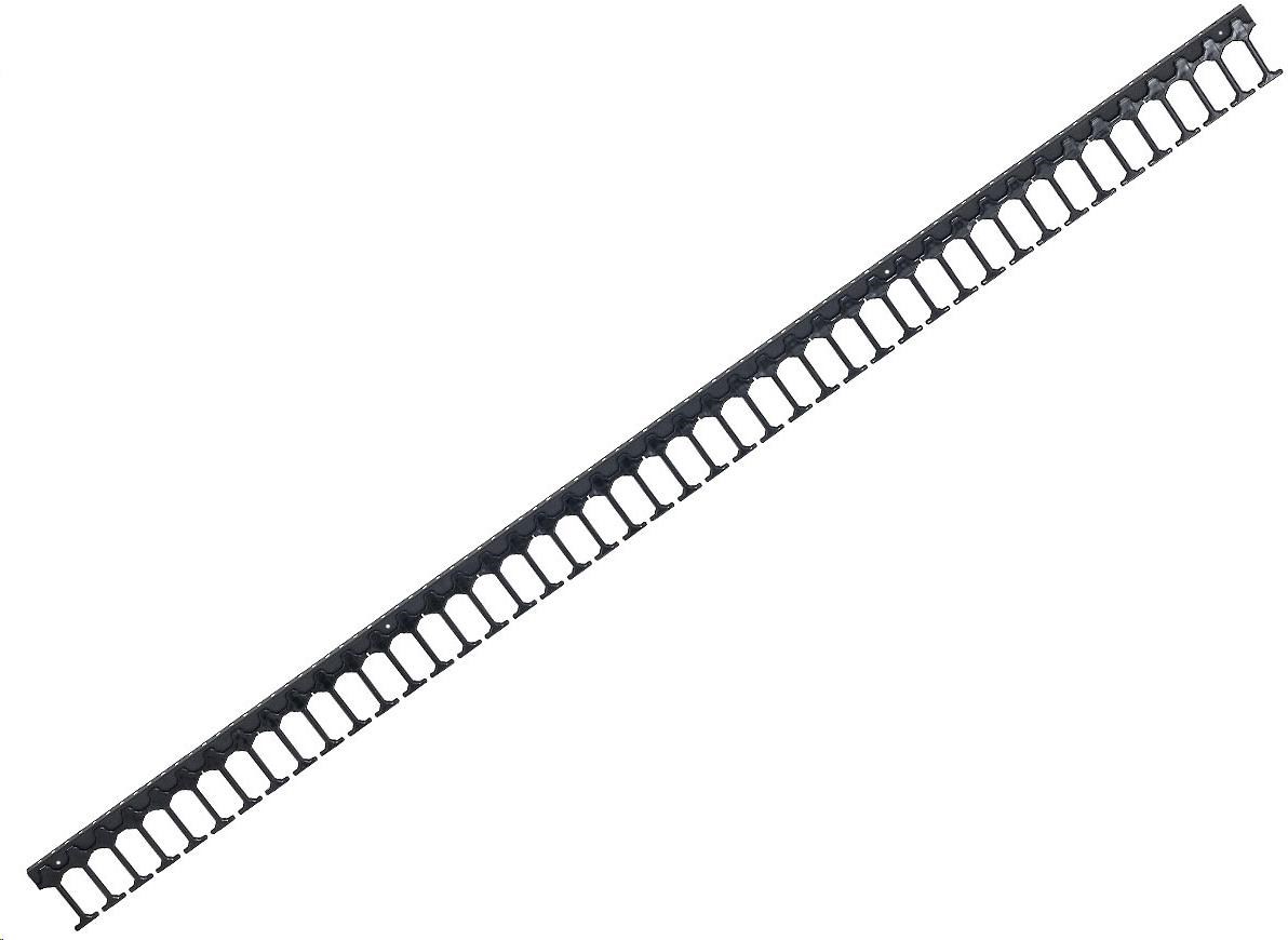 TRITON vertikální vyvazovací panel 45U, jednořadý, pro rozvaděče šířky 600/800mm z řady RMA, RZA, RDA, RTA, RYA, černý