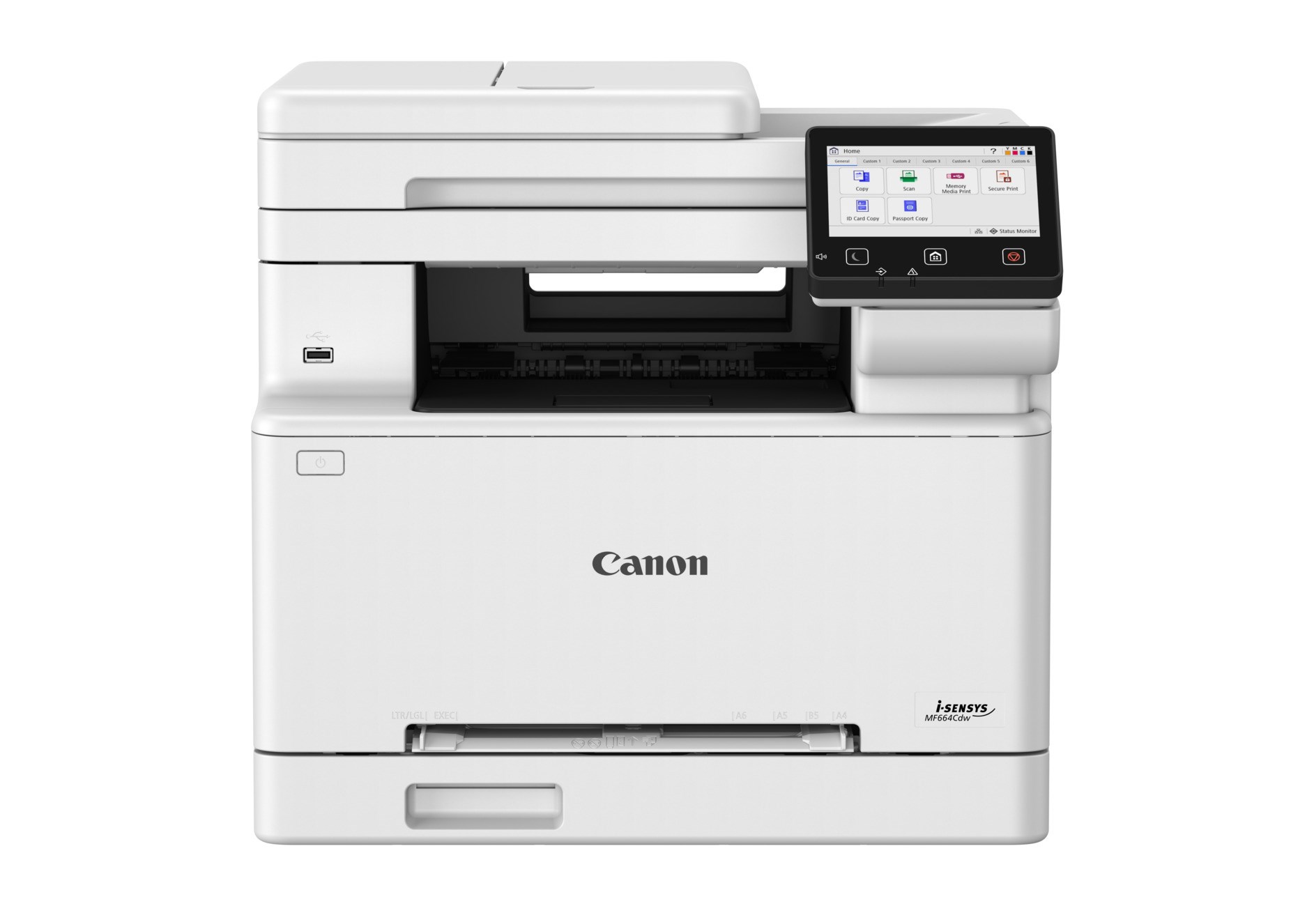 Canon i-SENSYS MF664Cdw barevná, MF (tisk, kopírka, sken), duplex, USB, LAN, Wi-Fi