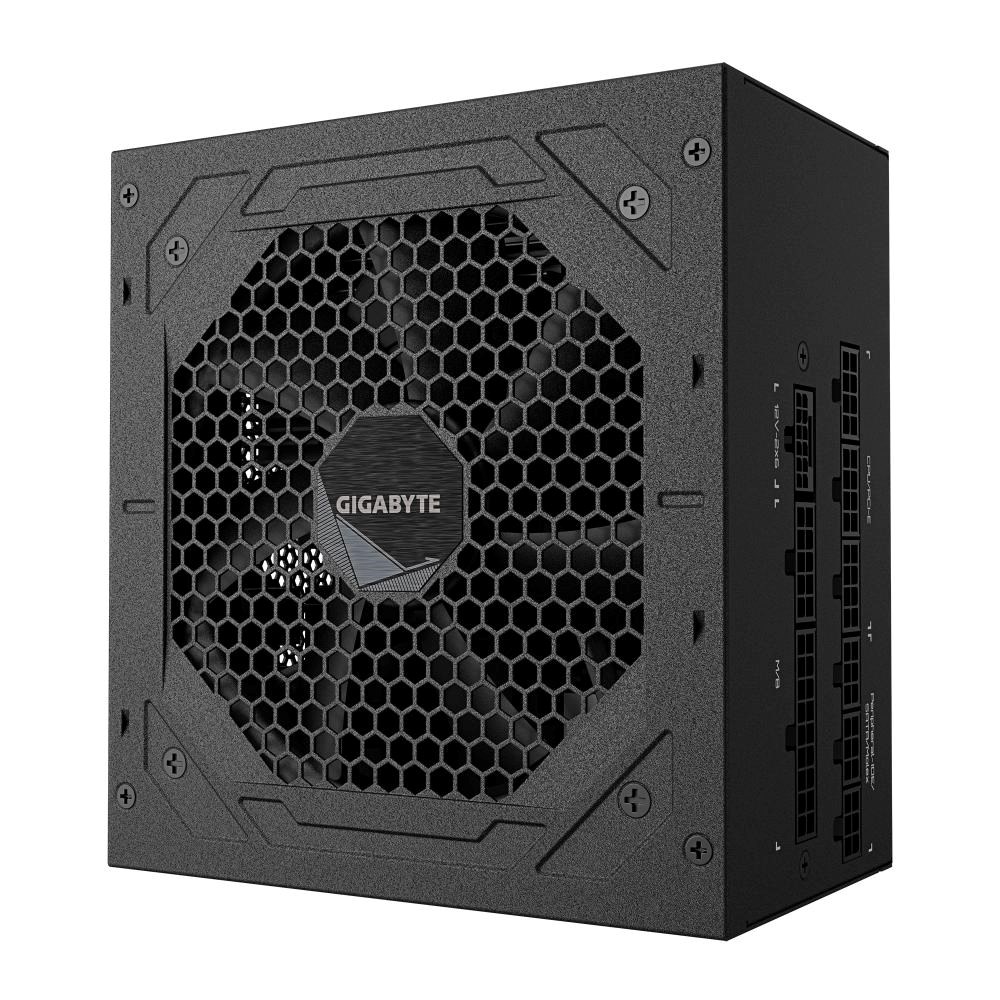 GIGABYTE zdroj UD750GM PG5 V2, 750W, 120mm, Plně modulární, 80 Plus Gold, ATX 3.1