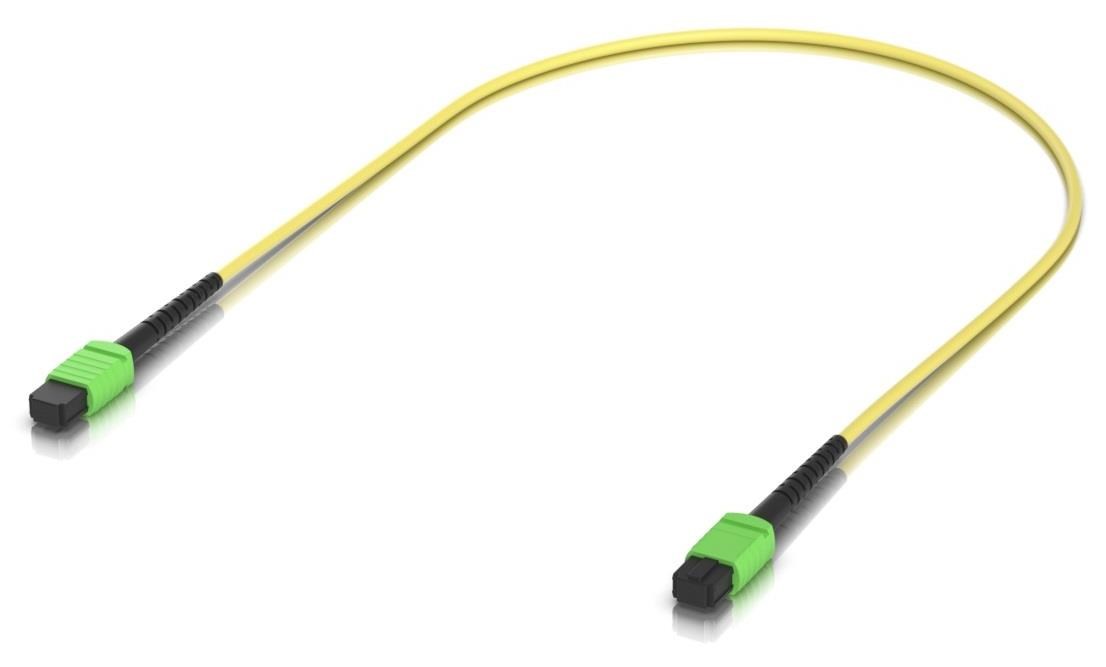 UBNT UACC-OFC-SA-MPMP-0.5M - optický patch cord MPO-12 Type B APC, Single-mode SMG657A2, 0,5m