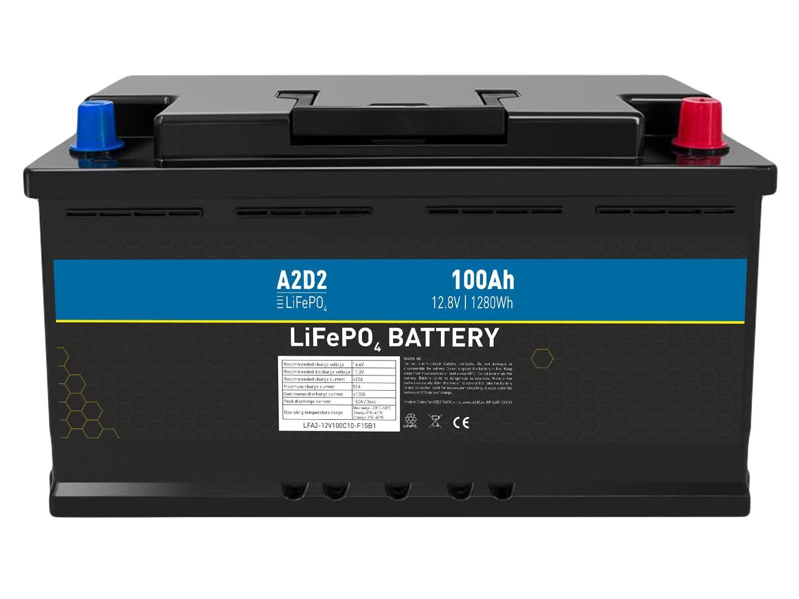 AVACOM A2D2 Baterie pro LiFePO4 12,8V 100Ah F15