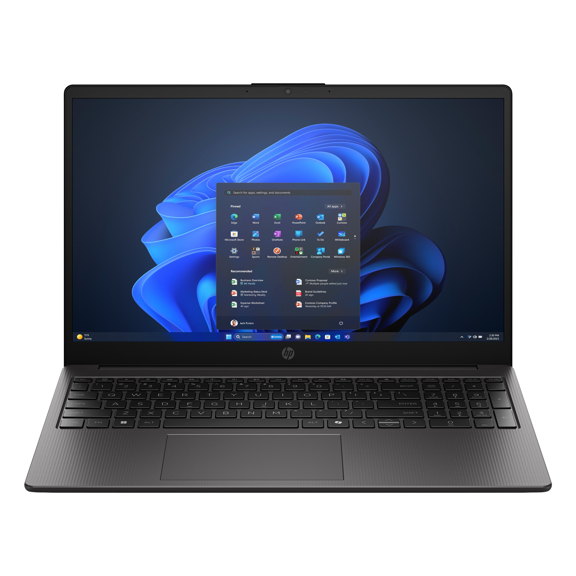 HP NTB 255R G10 R3-7335U 15.6" FHD 250, 8GB, 512GB, ax, BT, Win11Home