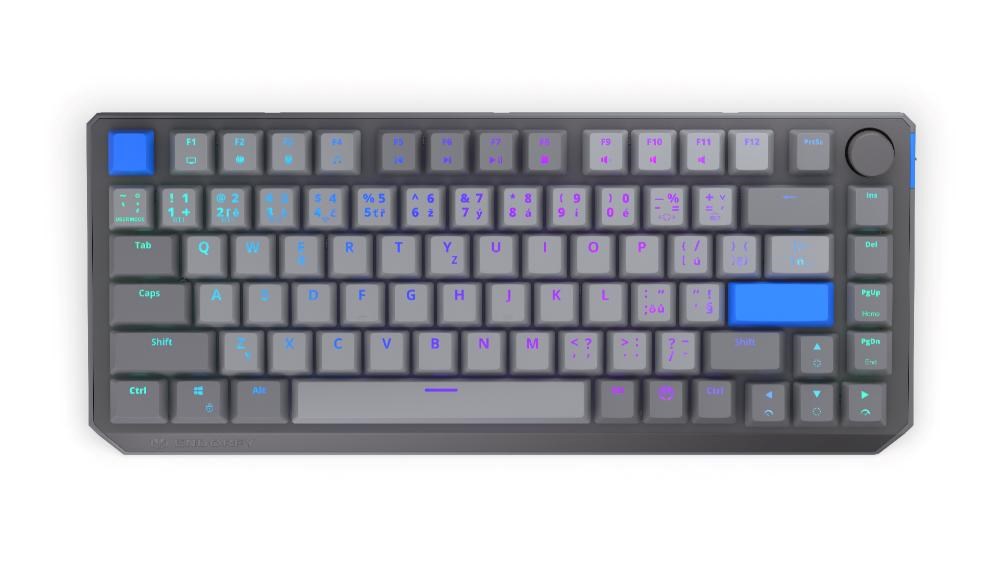 ENDORFY Herní klávesnice Thock V2 75%, Mechanická, Bezdrátová, CZ/SK, ARGB