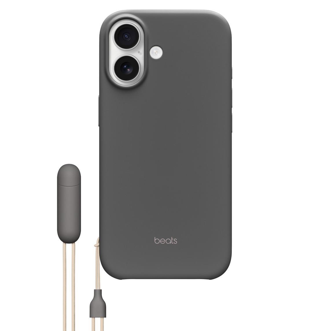 Apple Beats iPhone 17 Kickstand Case with MagSafe and Camera Control - Granite Gray