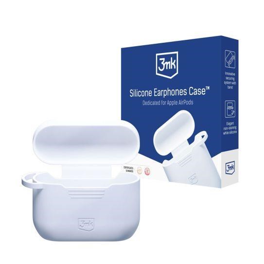 3mk ochranný kryt Silicone AirPods Case White pro Apple AirPods Pro 3
