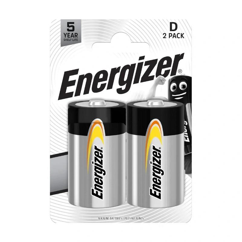 Energizer LR20/2 Everyday D Velký monočlánek 2pack Alkalické