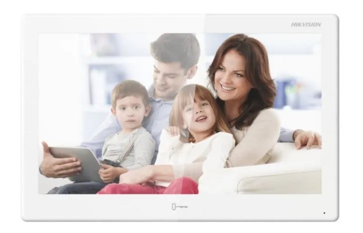 Hikvision DS-KH9310-WTE1(B), 7" IP bytový dotykový Android monitor; Wi-Fi; PoE