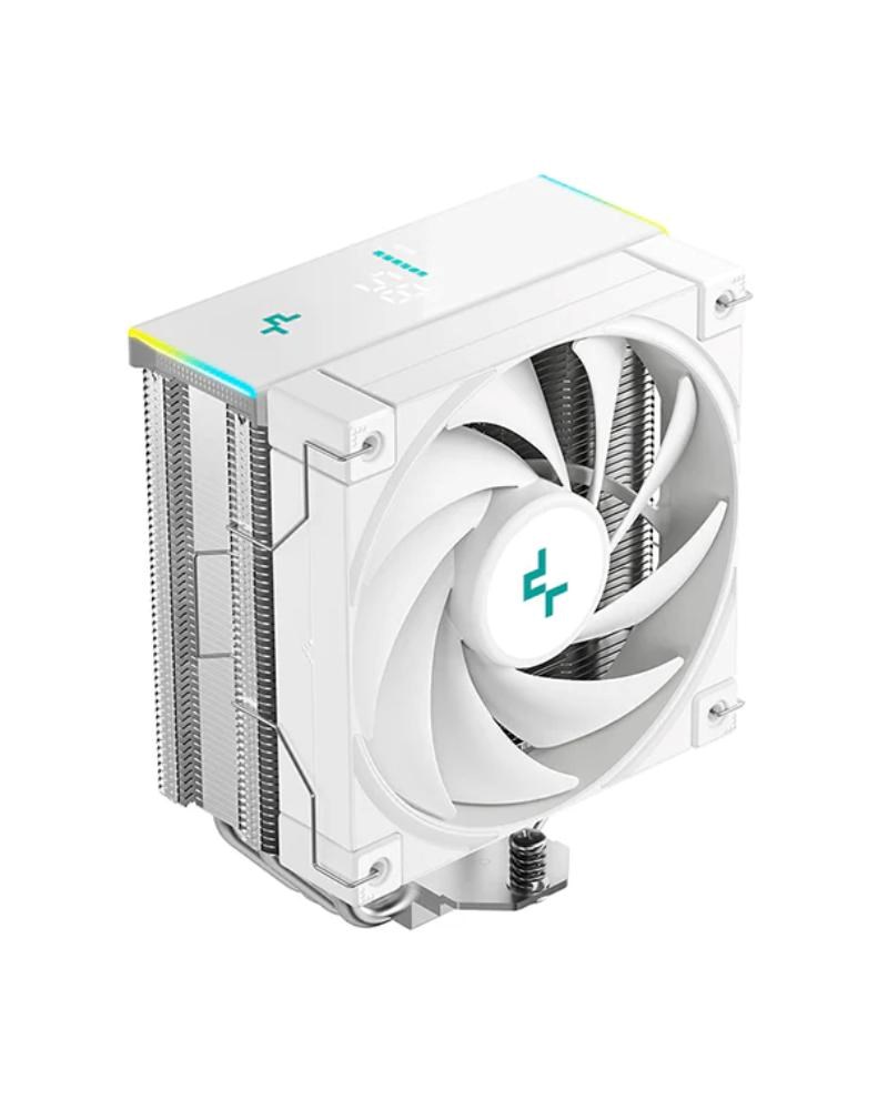DEEPCOOL CPU Chladič AK400 DIGITAL SE WH, 1x120mm, LGA1851, AM5, bílá