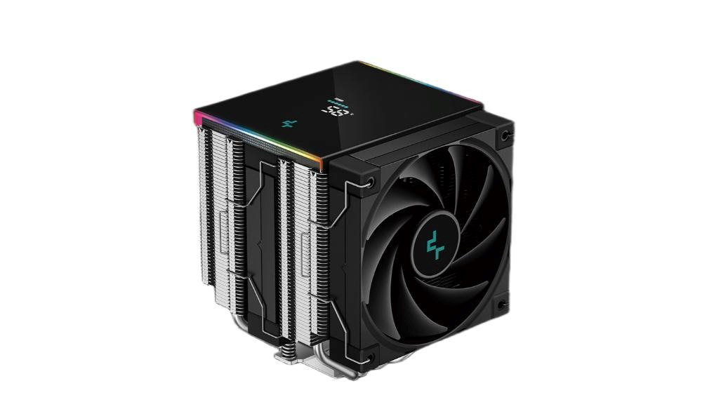 DEEPCOOL CPU Chladič AK620 DIGITAL SE, ARGB, 2x120mm, LGA1851, AM5, černá