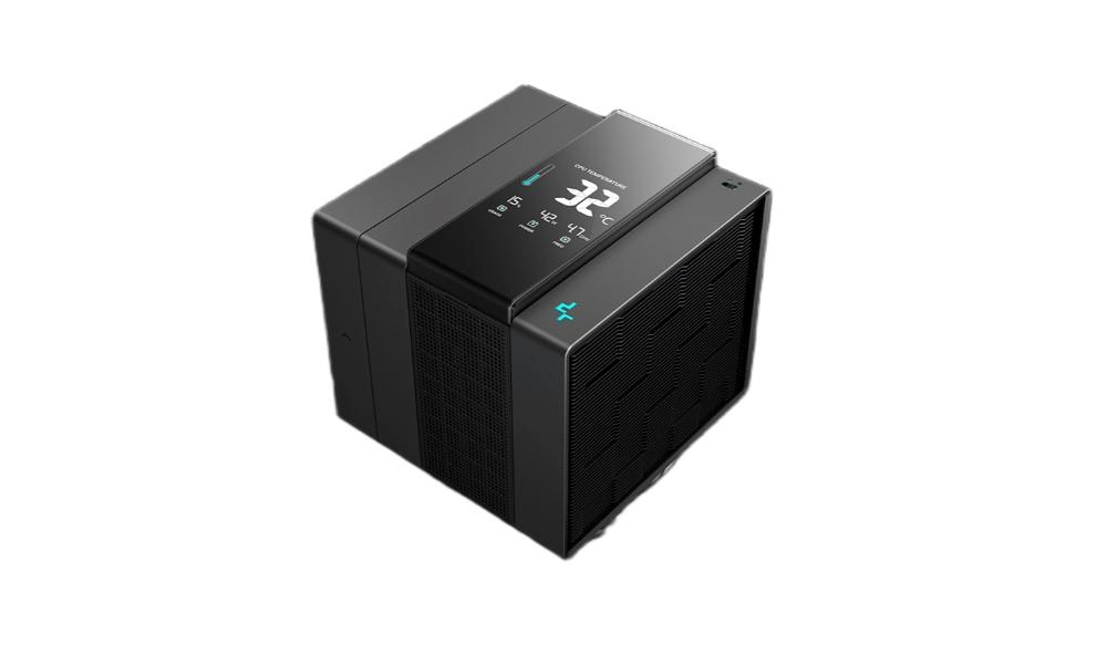 DEEPCOOL CPU Chladič ASSASSIN IV VC VISION, 1x120mm, 1x140mm, LGA2066, AM5, černá