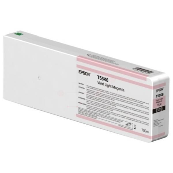 EPSON ink Singlepack Vivid Light Magenta T55K60N UltraChrome HDX/HD 700ml