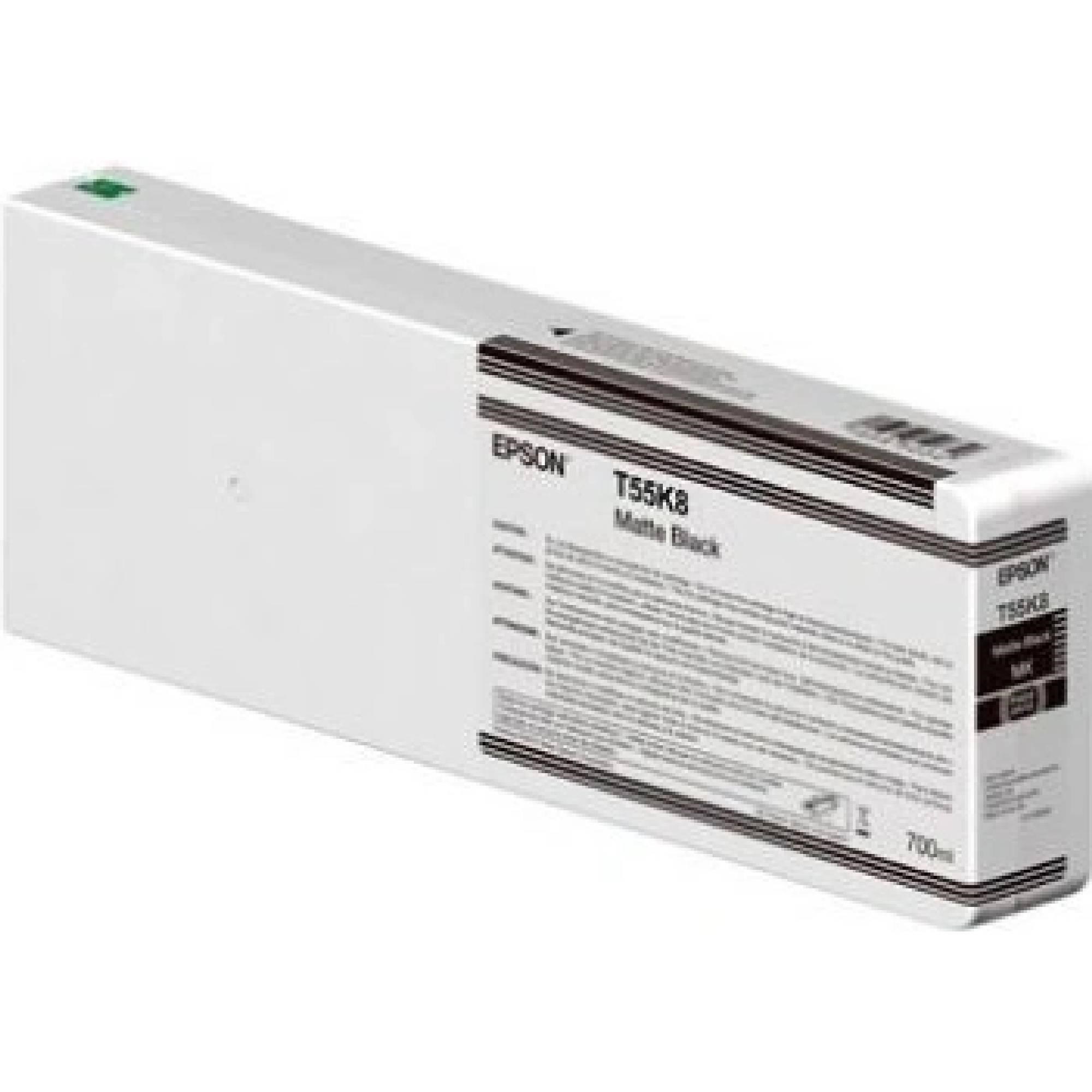 EPSON ink Singlepack Matte Black T55K80N UltraChrome HDX/HD 700ml