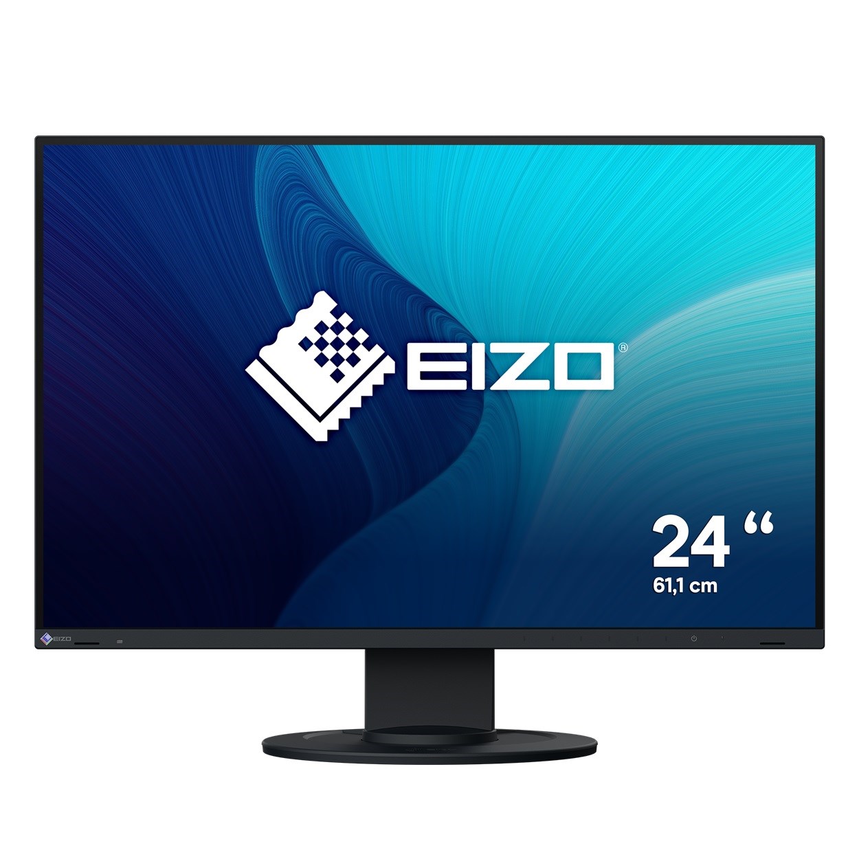 EIZO MT 24" EV2410R-BK FlexScan, IPS, 1920x1200, 350nit, 1300:1, 5ms, DisplayPort, HDMI, DVI-D, D-sub, USB, Repro, Černý