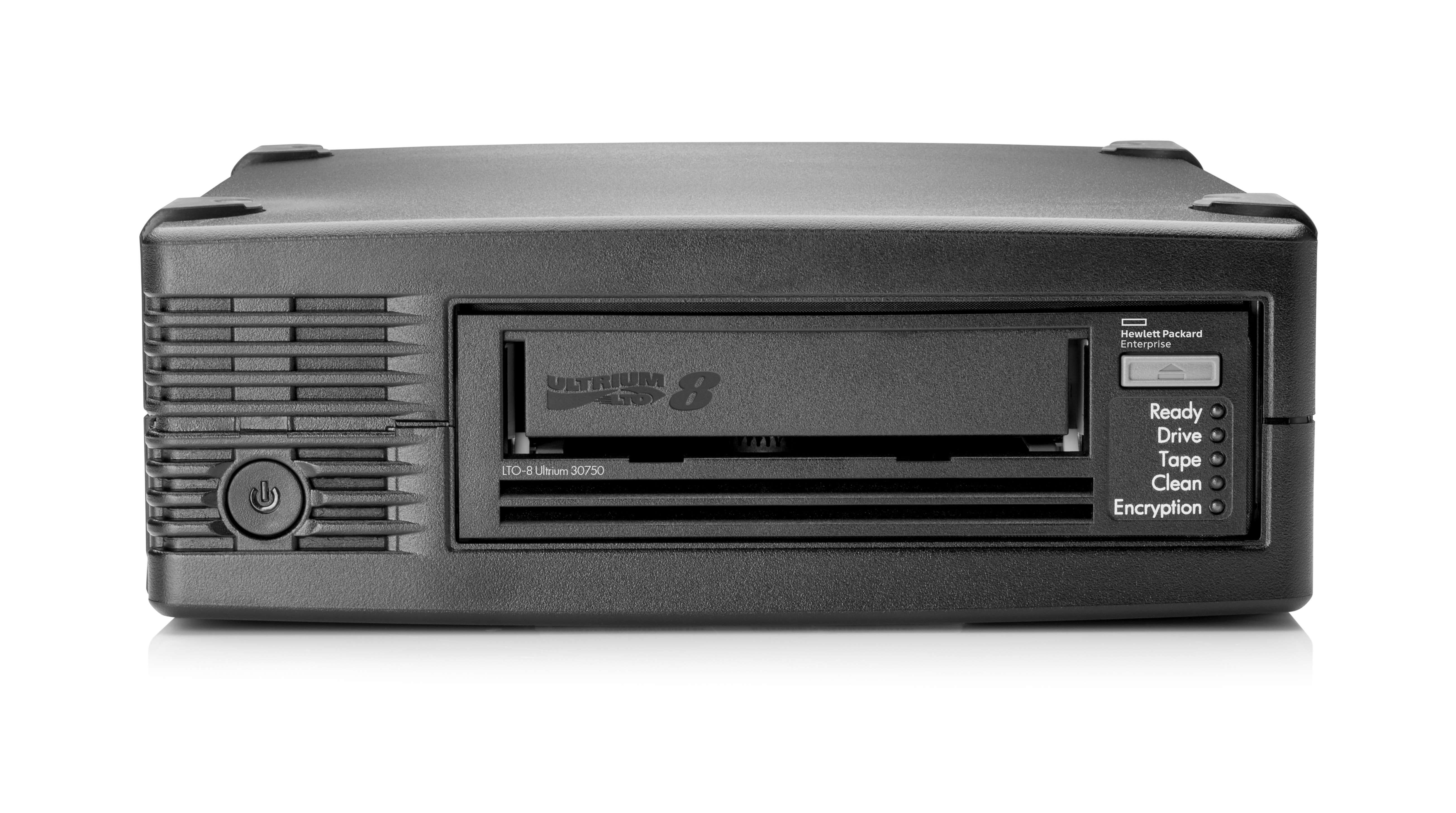 HPE Storage LTO-8 Ultrium External Tape Drive (+5x Q2078A LTO-8 30TB Data Cartridges) Smart Choice