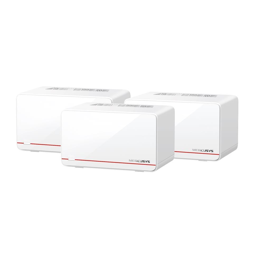MERCUSYS Halo H37BE(3-pack) WiFi7 Mesh (BE6500,2,4GHz/5GHz,2x2,5GbELAN/WAN,1xGbELAN/WAN)