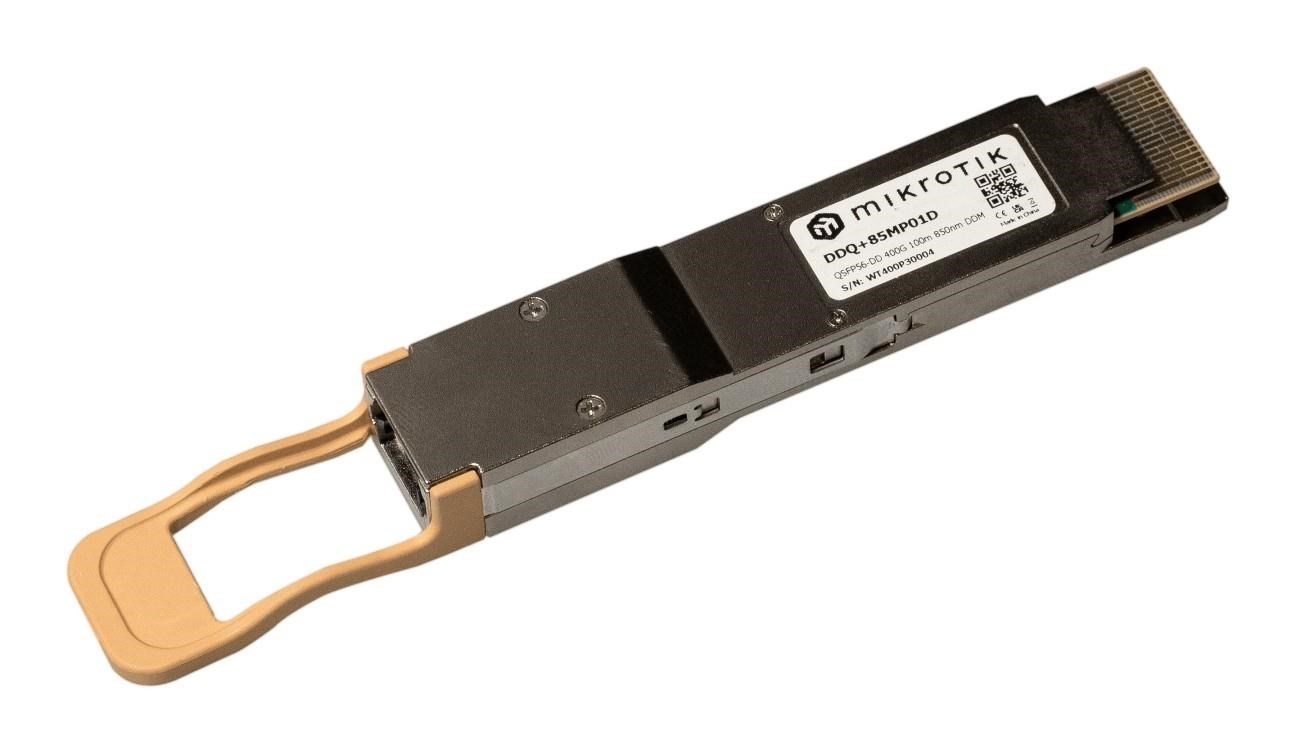 MikroTik DDQ+85MP01D QSFP-DD 400GB optický modul