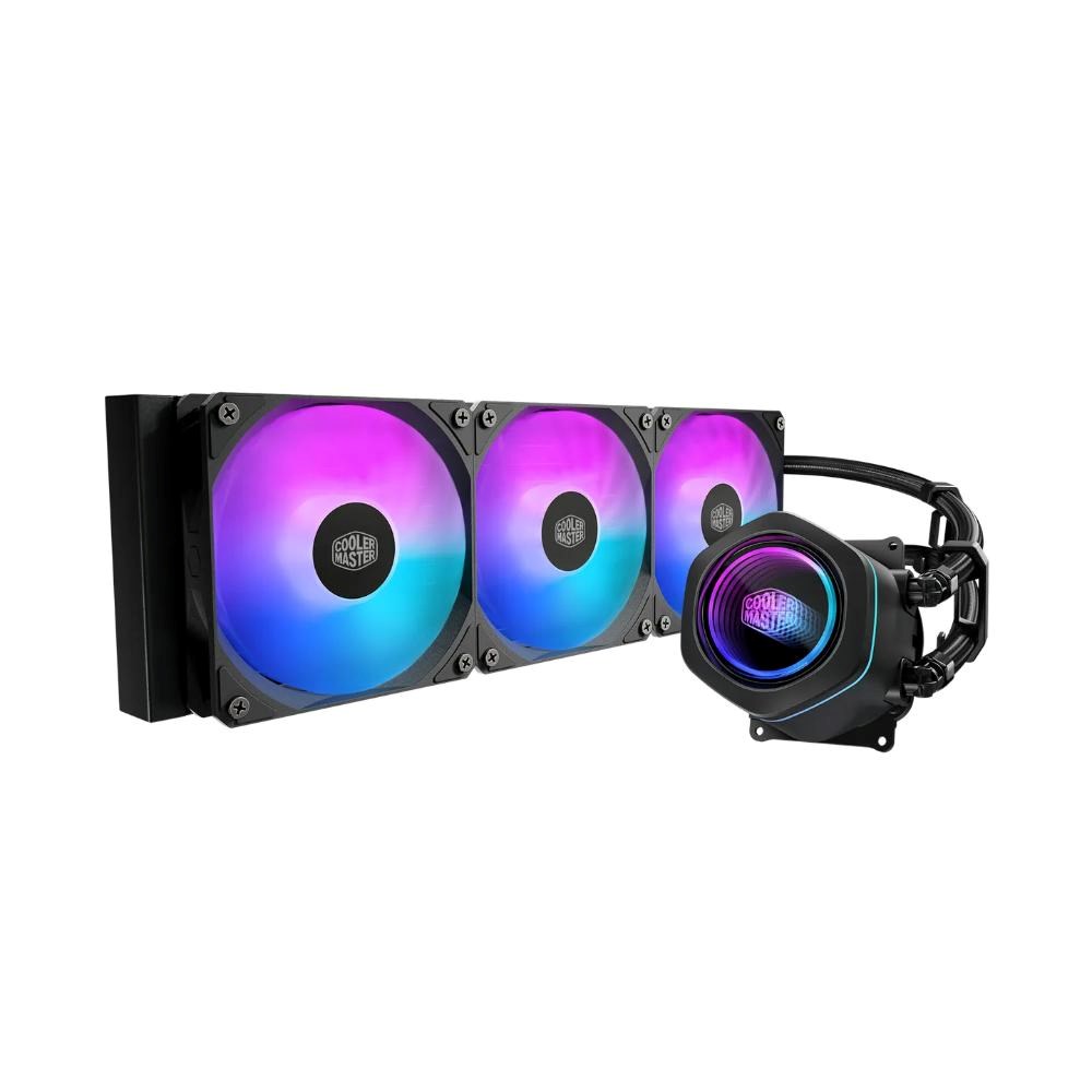 Cooler Master vodní chladič MasterLiquid Core Nex 360, 3x120mm, LGA1851, AM5, černá