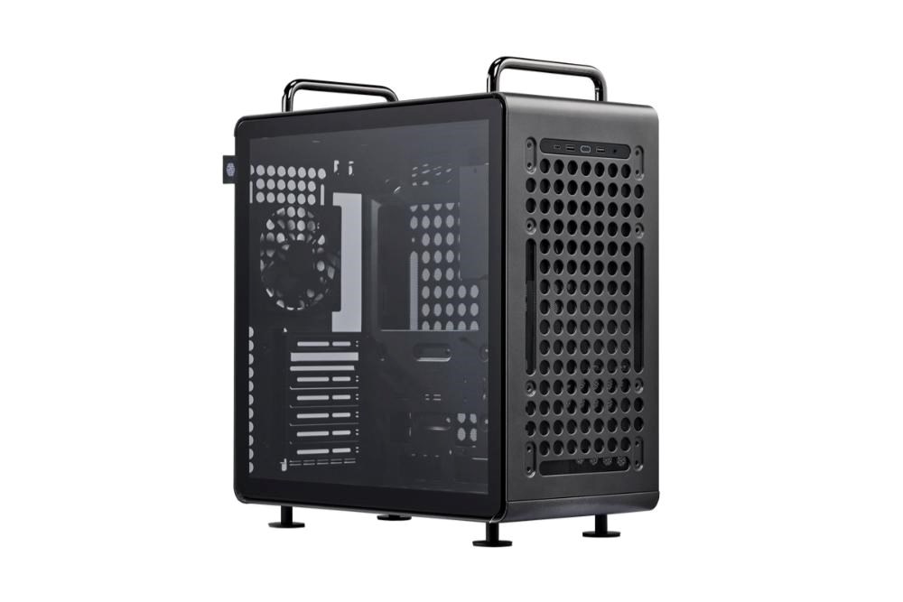 Cooler Master case QUBE 540, ATX, Průhledná bočnice, 1x120mm Fan, Černá