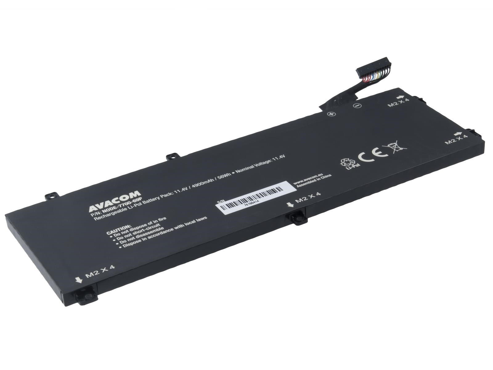 AVACOM Baterie pro Dell G7 17 7700, Inspiron 7500, Vostro 7500 Li-Pol 11,4V 4900mAh 56Wh