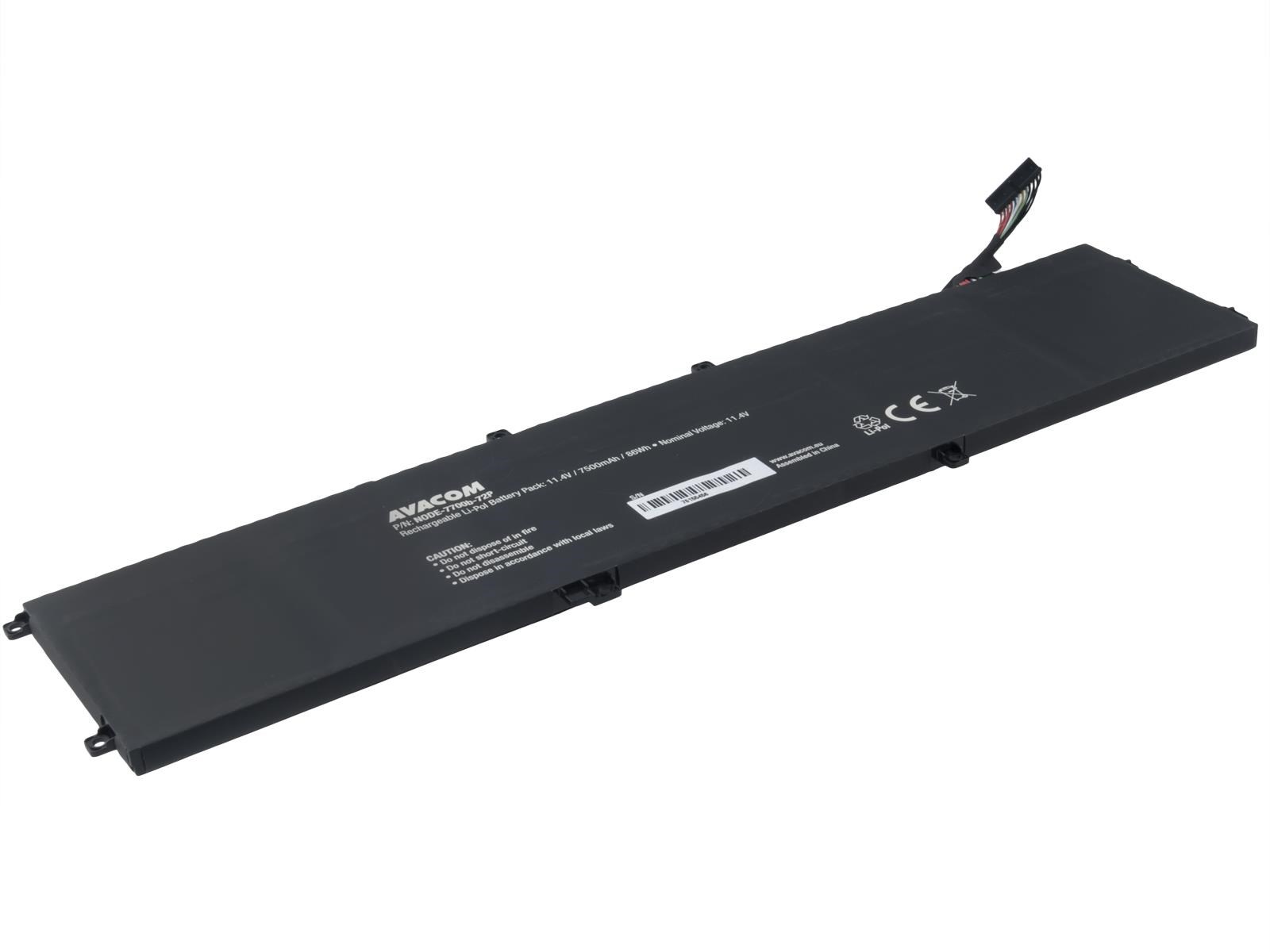 AVACOM Baterie pro Dell G7 17 7700, Inspiron 7500 Li-Pol 11,4V 7500mAh 86Wh