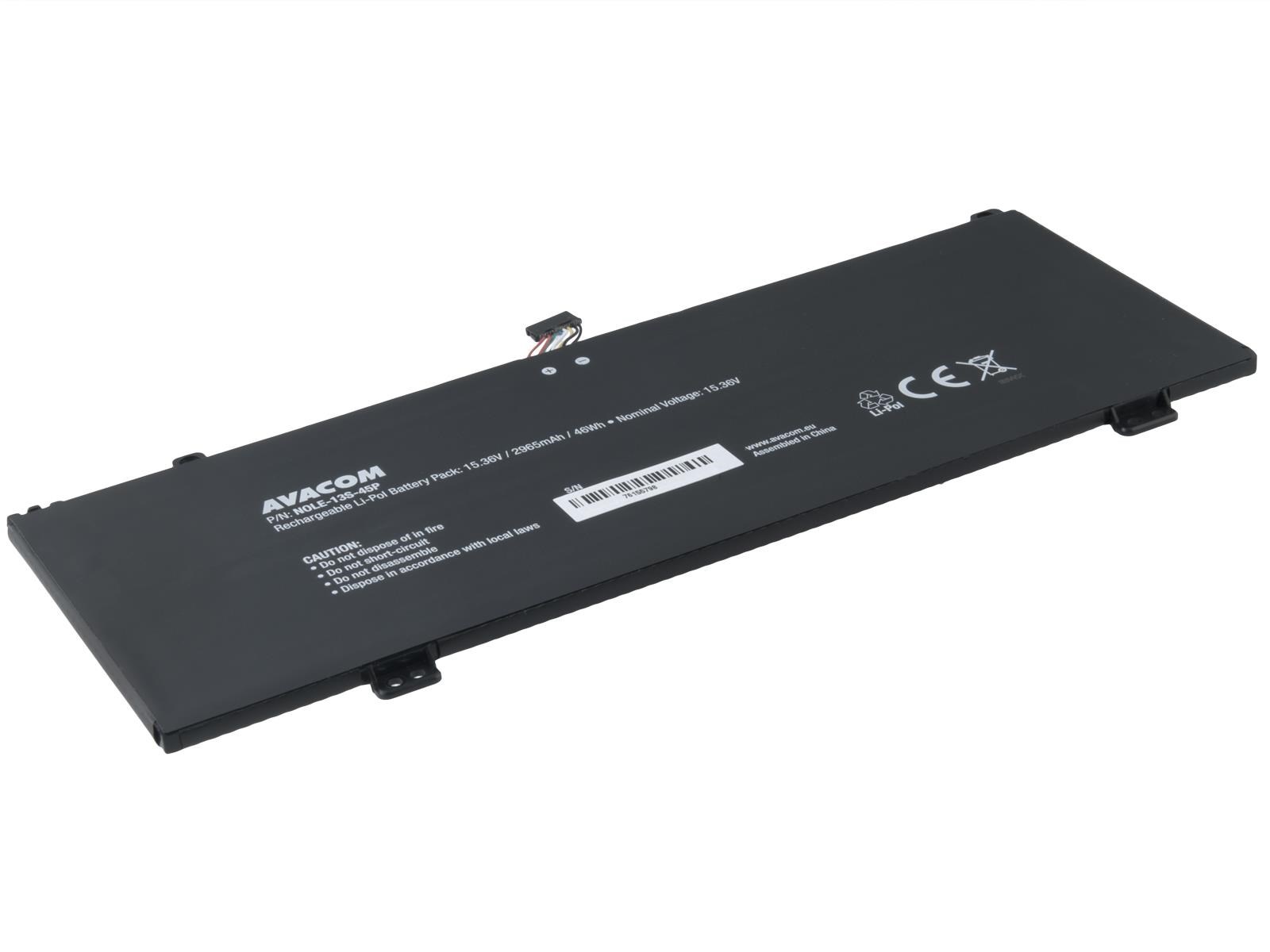 AVACOM Baterie pro Lenovo ThinkBook 13s, 14s, Li-Pol 15,36V 2965mAh 46Wh