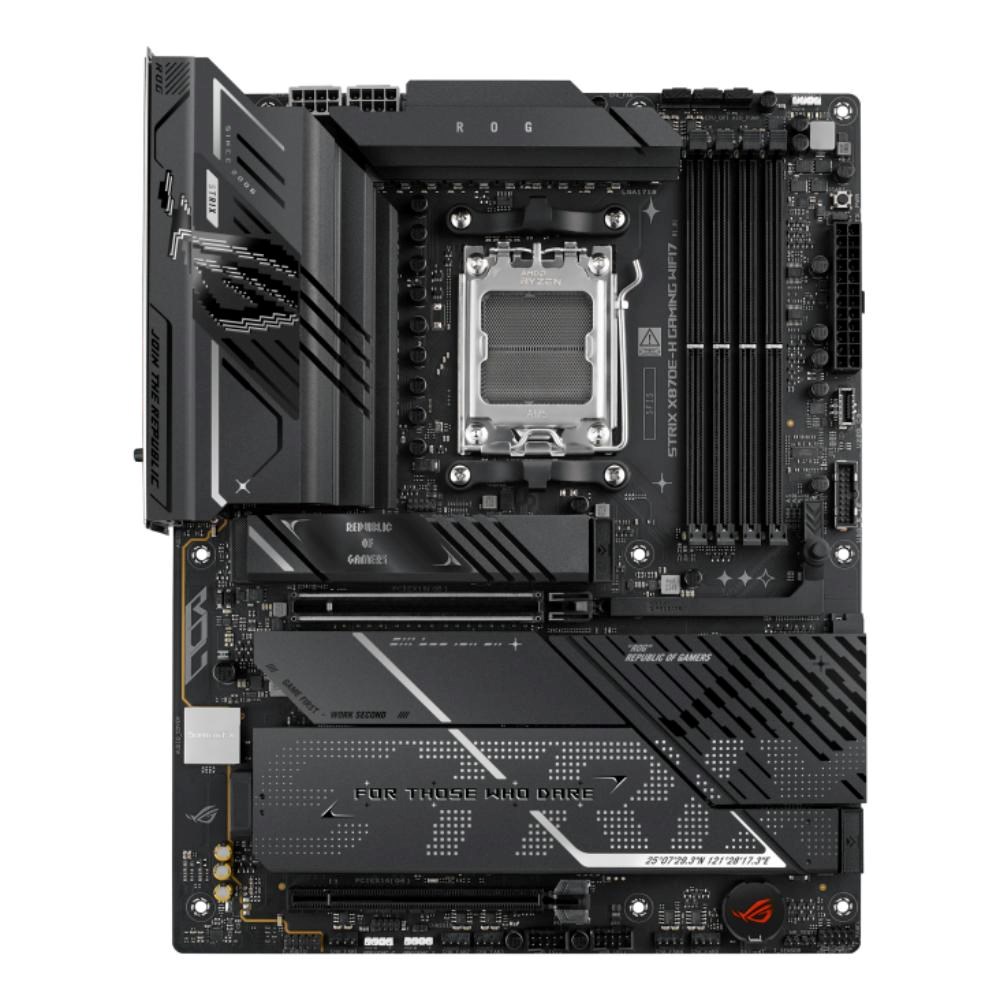 ASUS MB Sc AM5 ROG STRIX X870E-H GAMING WIFI7, 4xDDR5, 1xHDMI, 2xThunderbolt, ATX