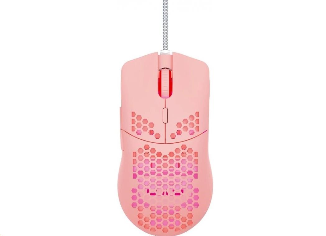 WG - Herní drátová myš WG2 / pink