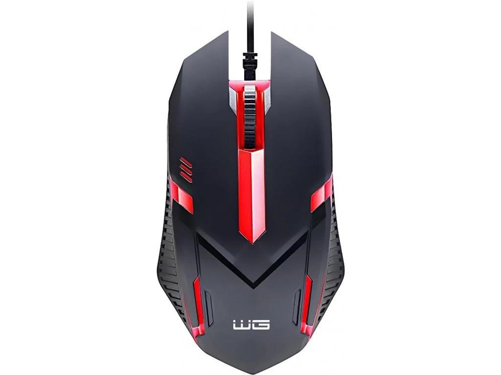 WG - Myš drátová optická WG4 LED podsvícení / black