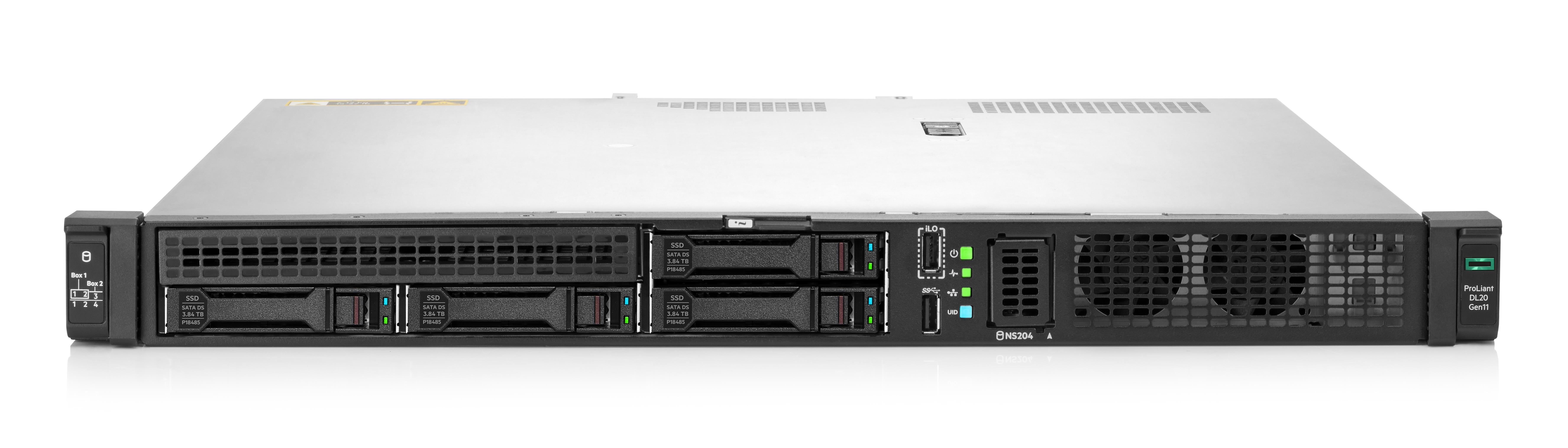 HPE PL DL20g11 6333P (3.1G/6C12T) 1x32G (P64339) 2x480GB VROC 4SFF 1x1000W 4x1G NBD333 Smart Choice
