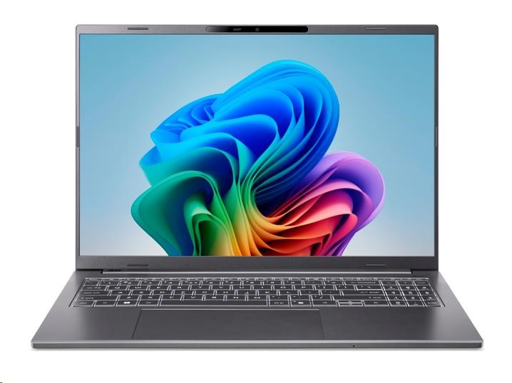 ACER NTB Aspire 16 AI (A16-11M-X3AU),Q Snap X1-26100,16"WUXGA,32GB,1TB SSD,QAdreno,W11H,Gray