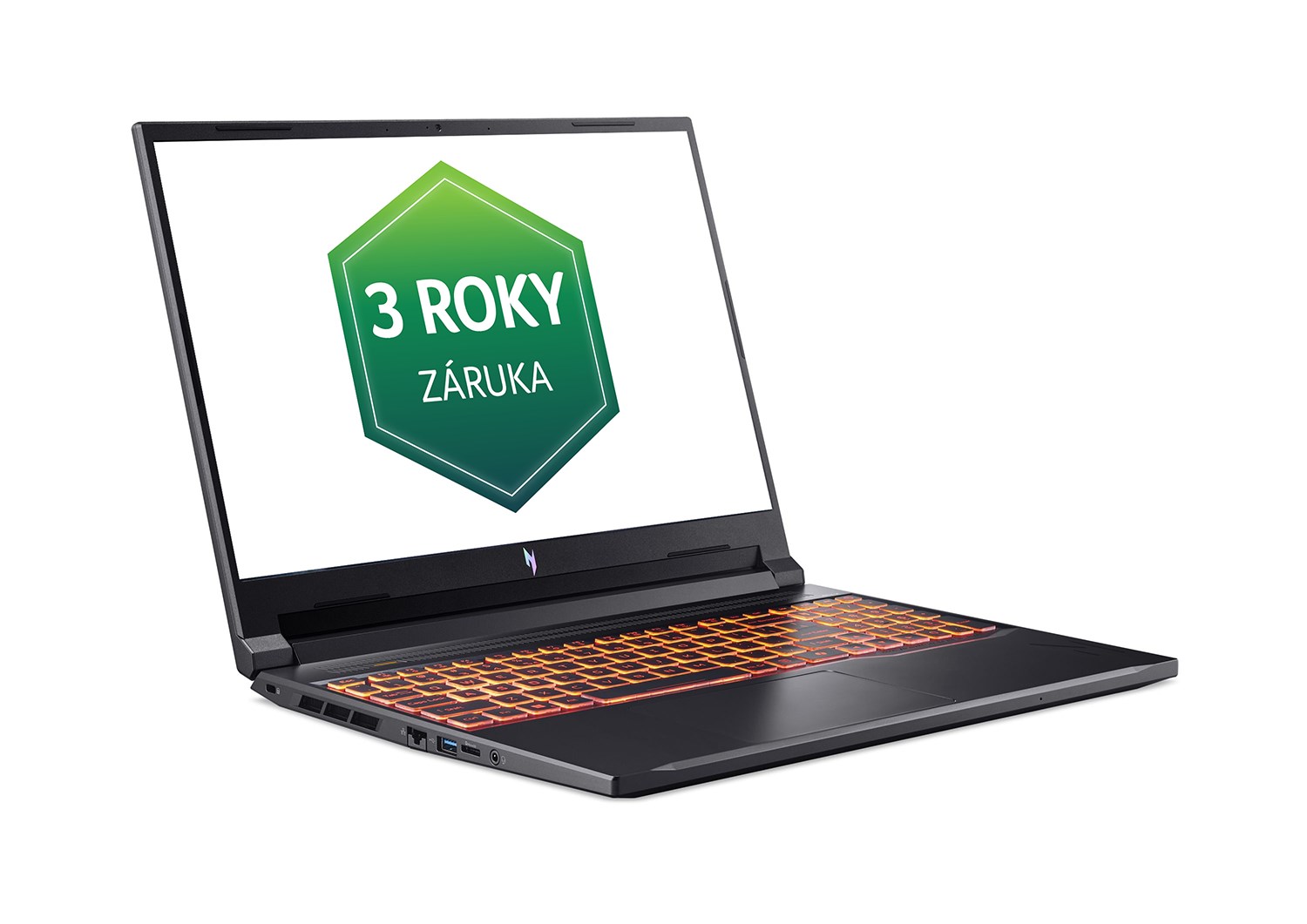 ACER NTB Nitro V 16 (ANV16-72-74VC),Core 7 240H,16"WUXGA,32GB,1TB SSD,RTX 5070,W11H,Black
