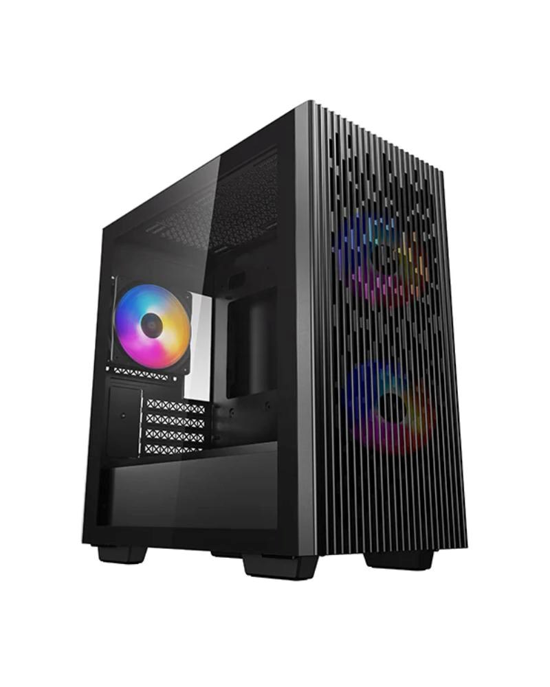 DEEPCOOL Case MATREXX 40 3FS, mATX, 3x120mm Fan, černá