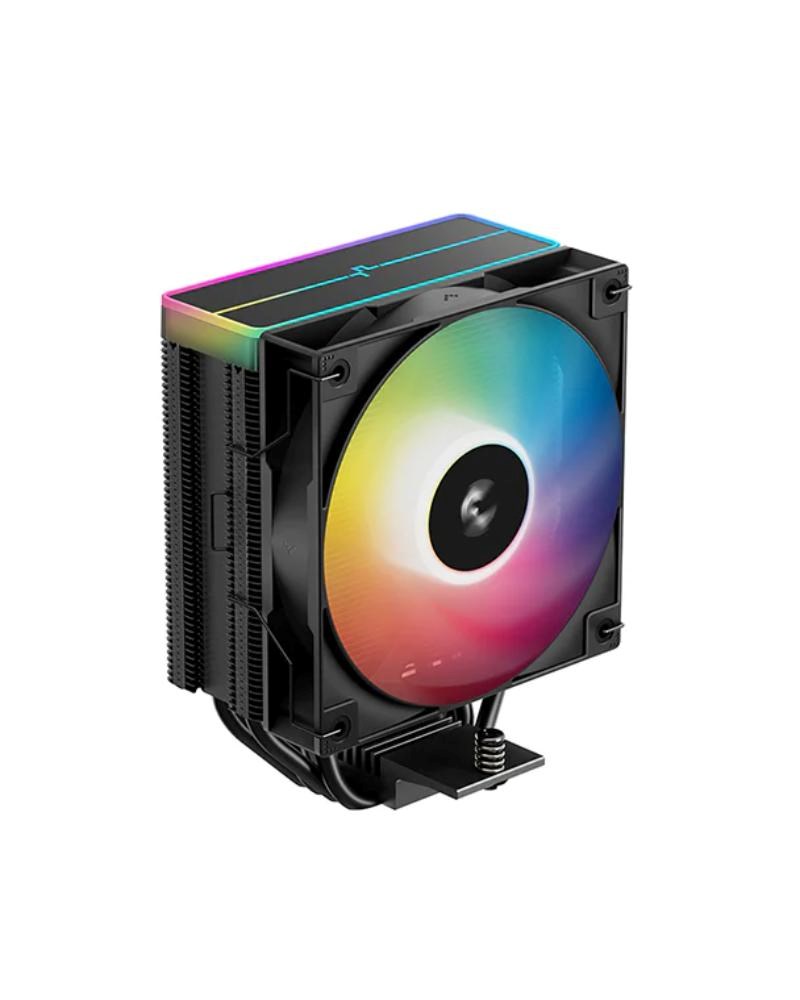 DEEPCOOL CPU Chladič AG400 BK ARGB V2, 1x120, LGA1851, AM5, černá