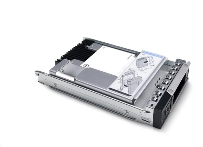 DELL 960GB SSD SATA Mixed Use 6Gbps 512e 2.5in with 3.5in Hot-plug CK  T360, T560, R360, R660, R760, Rxx5...