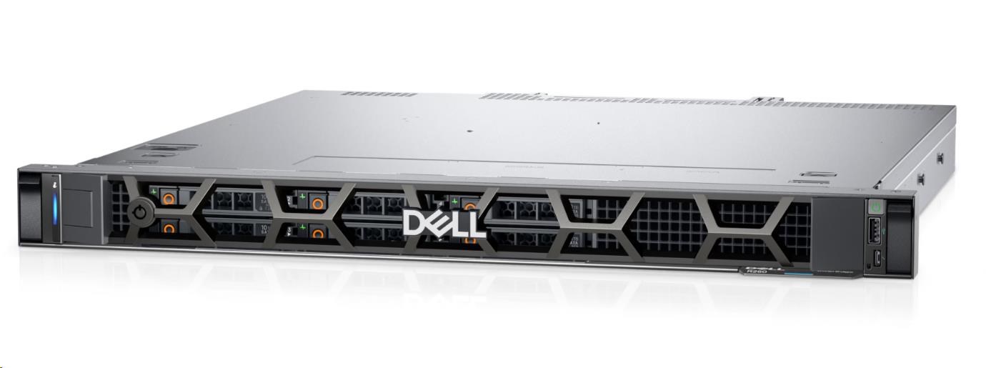DELL SRV PowerEdge R260 /6x2.5"HotPlug/6333P/1x16GB/1x480GB SSD SATA/1x700W/H355/DRAC9 Ent/3Yr Basic NBD