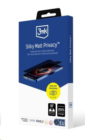 3mk ochranná folie Silky Matt Privacy pro OnePlus 10T