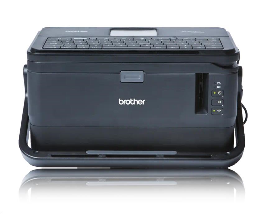 BAZAR - BROTHER tiskárna štítků PT-D800W - 36mm, pásky TZe, tiskárna s velkým barevným displejem, WIFI, Klávesnící, - Po