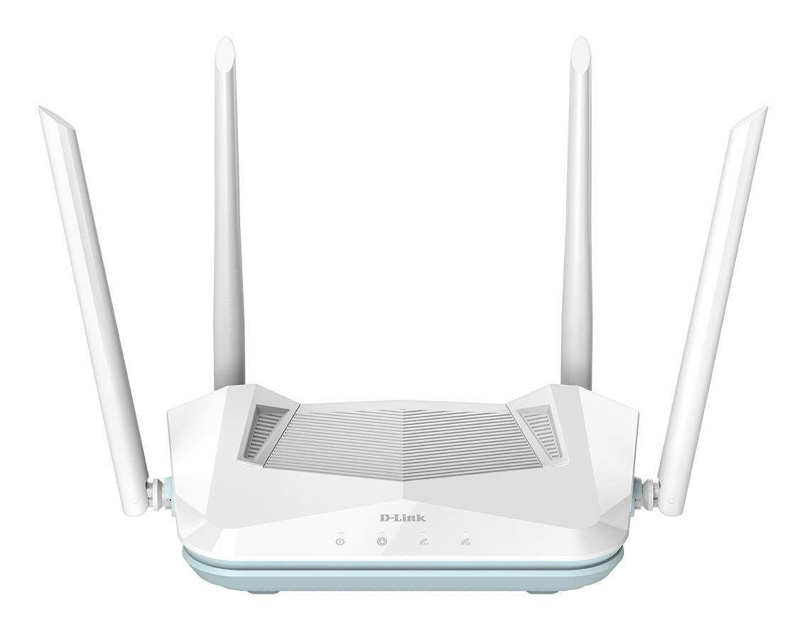 D-Link R15 Wireless AX1500 Wi-Fi 6 Router Eagle Pro AI, 3x gigabit RJ45