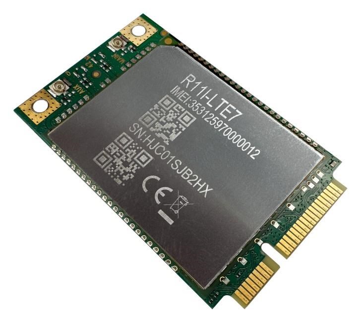 MikroTik R11e-LTE7 miniPCIe modul LTE CAT7