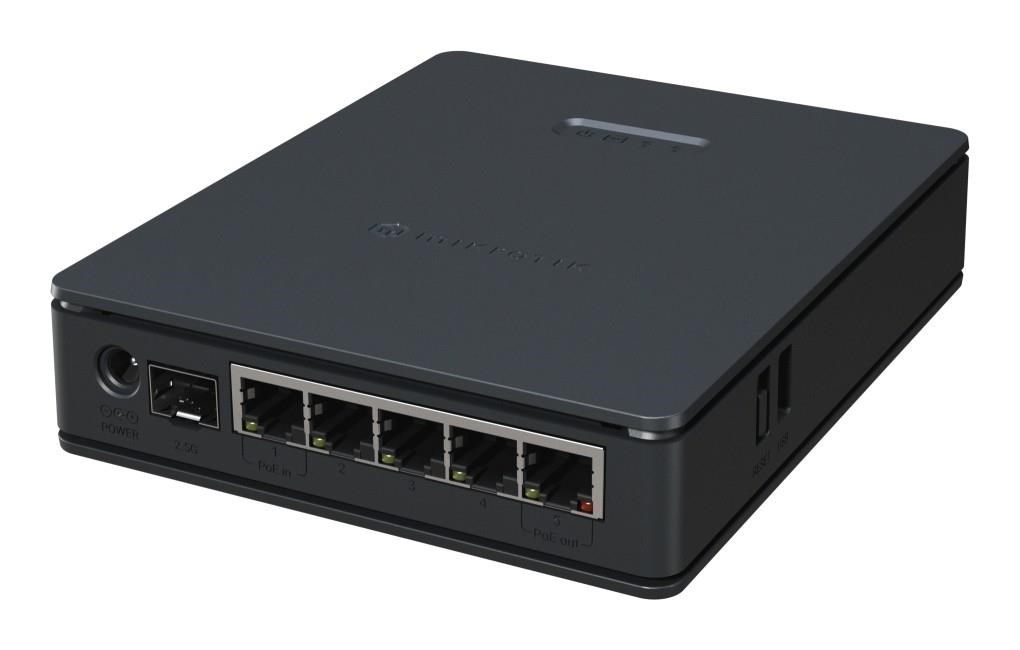 MikroTik E62iUGS-2axD5axT 2,4/5GHz WiFi 6 router hAP ax S