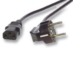 1stCOOL apájecí kabel pro PC vodiče 3x0,75mm2,délka 1,8m, CE, CB, VDE
