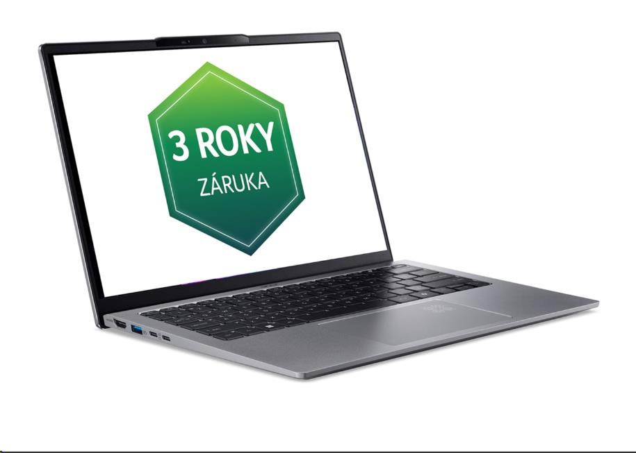 ACER NTB Swift Go 14 AI (SFG14-64-R325),R7 AI 350,14"WUXGA,16GB,512GB SSD,AMD Radeon 860M,W11H,Silver