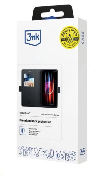 3mk ochranný kryt Wallet Case pro Redmi 15C 4G/5G (173mm)