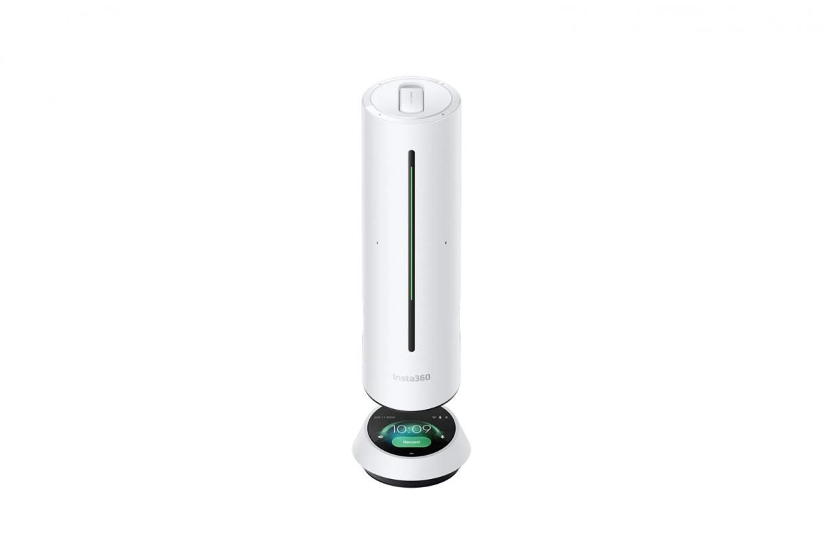 Insta360 Wave (bílá) - speakerphone, 8 mikrofonové 3D pole, AI potlačení hluku, úložiště 32gb, transcript, usb-c, BT